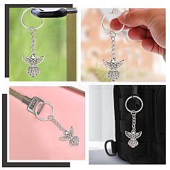 Наборы для самостоятельного изготовления брелока-подвески в виде ангела&nbsp;DIY-SC0019-04