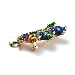 Эмалевые булавки попугай&nbsp;LS-JEWB-Z034-02G