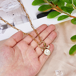 Латунные подвески в виде бабочки NJEW-HS00017