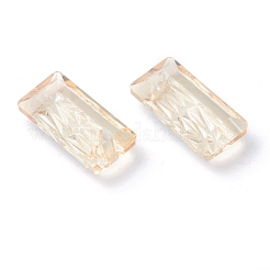 Pendentifs en strass en verre gaufré&nbsp;GLAA-J101-07A