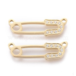 Подвески из хирургической нержавеющей стали 316 с микропаве из кубического циркония X-STAS-I164-026G