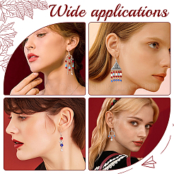 Набор для самостоятельного изготовления сережек-люстр на тему Дня независимости&nbsp;DIY-SC0018-41