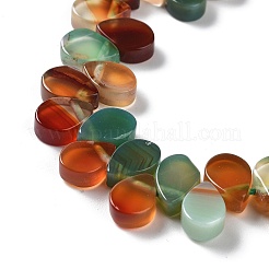 Природный агат бисер нитей&nbsp;G-G021-04A-02