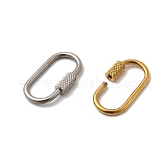 4 шт. 4 стиля ионного покрытия (IP) 304 нержавеющая сталь винтовой карабин замок подвески STAS-UN0053-30