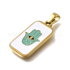 Подвески из нержавеющей стали 304 с эмалью&nbsp;STAS-B087-06G-01