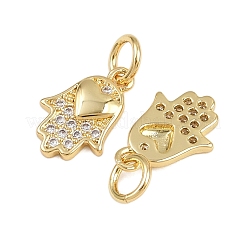 Латунные микро проложить кубического циркония подвески&nbsp;KK-A269-16G