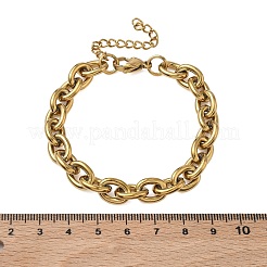 Bracelets à chaîne en acier inoxydable 304 pour femmes&nbsp;BJEW-A160-07G