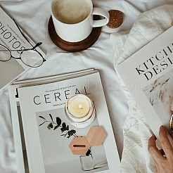 Пьедесталы с шестигранными деревянными кольцами RDIS-WH0011-22