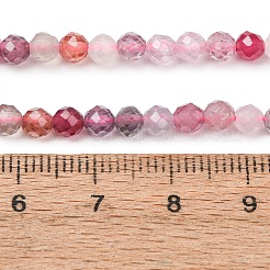 Hilos de cuentas de espinela natural multicolor&nbsp;GG-CBAA8F4-B08-4mm-B