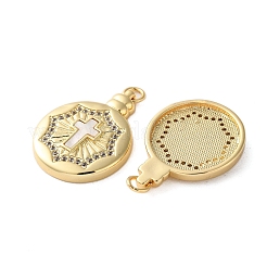 Латунные микро проложить кубического циркония подвески KK-U070-01A-G