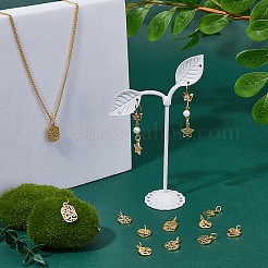 20 шт. 5 стиля подвески из латуни для стойки&nbsp;KK-DC0004-08