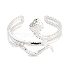 Bagues ouvertes en acier inoxydable 304 anti-ternissement pour femmes&nbsp;RJEW-K273-09P