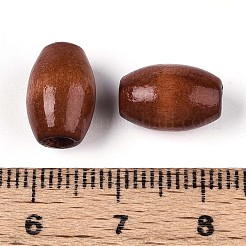 Sprühlackierte Schimaholzperlen&nbsp;WOOD-T032-29A-18