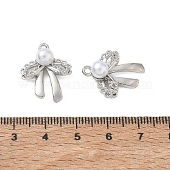 Perlenanhänger aus Legierung und ABS-Kunststoff&nbsp;PL-CBA5609-01P