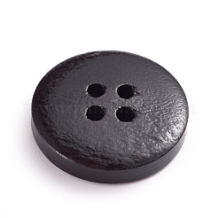 Botones de madera natural&nbsp;BUTT-WH0015-03B-20mm