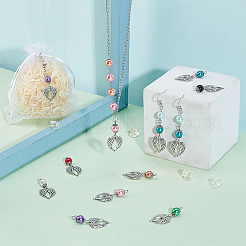 32 шт. 8 цвета подвески из сплава в тибетском стиле FIND-PH0008-69