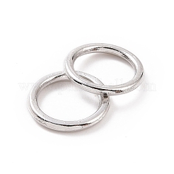 Legierung geschlossen Ringe springen&nbsp;X-KK-WH0052-05C-P