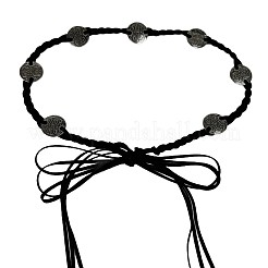 Boho-Gürtel mit geprägtem Blumenmuster&nbsp;FS-WGDC917-01