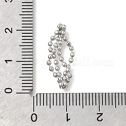 Латунная шариковая цепочка многожильный соединительный элемент подвески&nbsp;LS-KK-U061-06P