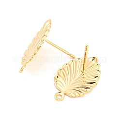 Медные серьги с гвоздиками&nbsp;KK-M261-44G