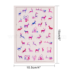 Наклейки-наполнители (без клея на спине) AJEW-OC0001-03