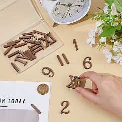 2 набор деревянных кабошонов 2 стилей&nbsp;DIY-BC0016-38