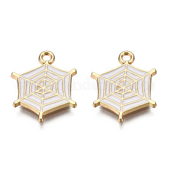 Pendentifs en alliage plaqué or clair&nbsp;X-ENAM-T009-14B