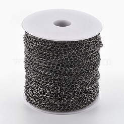 Латунные витой цепочки X-CHC-Q001-5x4mm-B