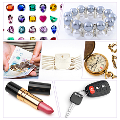 Бархатные мешочки с клапаном для украшений&nbsp;TP-WH0007-13G-02