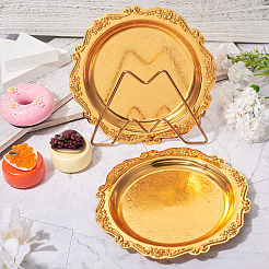 Стойка для хранения крышек для кастрюль из нержавеющей стали&nbsp;AJEW-MB0001-14G