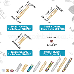 12 вид стеклянных бусин SEED-PH0001-70