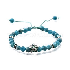 Латунь бисером браслеты BJEW-Z094-03C