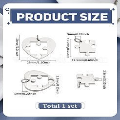 1 комплект подвесок из нержавеющей стали 304&nbsp;STAS-LP0004-22