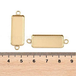 Ionenplattierung (IP) 304 Edelstahl Cabochon-Anschlussfassungen&nbsp;STAS-F222-032G