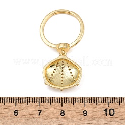 Латунные микро проложить пальцев кольца кубического циркония&nbsp;LS-RJEW-C145-05B-G