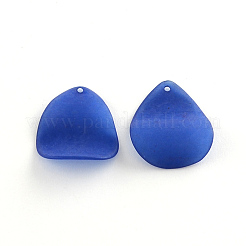 Stile satinato misto acrilico trasparente bordano / pendenti&nbsp;MACR-R546-24