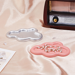 2шт 2-х цветная пластина из смолы для украшений AJEW-DC0001-51