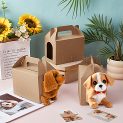 Складные бумажные мини-коробочки для торта&nbsp;CON-WH0089-169