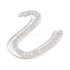 Messing micro pave klare zirkonia anhänger&nbsp;CU-CBA8481-01P-U