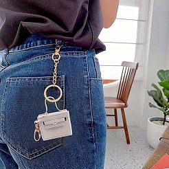 1 шт. портативная сумка-брелок из искусственной кожи&nbsp;AJEW-CL0001-06B