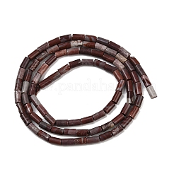 Натуральная красная радуга бусины из яшмы G-M389-21