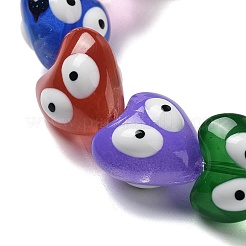 Прозрачные стеклянные бусины GLAA-P057-D08