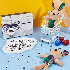 144 шт. 24 стеклянных кукольных глаз-кабошонов DIY-OC0011-83B