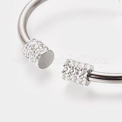 Браслеты из нержавеющей стали 304&nbsp;LS-BJEW-F390-04P