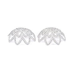 Латунные многолепестковые колпачки для бусинок&nbsp;KK-K253-18S