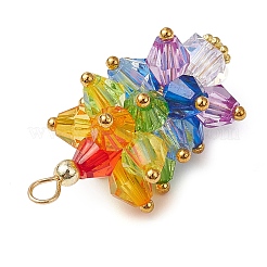 Стеклянные бусы подвески PALLOY-JF03014