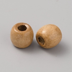 Bois perles européennes&nbsp;WOOD-WH0022-62A