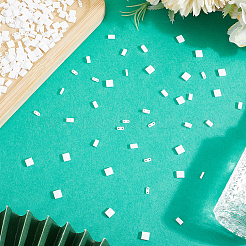 300 шт. 3 вида непрозрачных стеклянных бусин с 2 отверстиями&nbsp;SEED-HY0001-36A