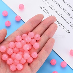 Perles en acrylique de gelée d'imitation&nbsp;MACR-S373-97A-E09