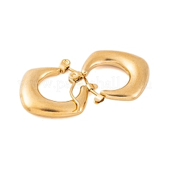 Ионное покрытие (ip) серьги-кольца из нержавеющей стали 304 для женщин&nbsp;EJEW-P279-23G